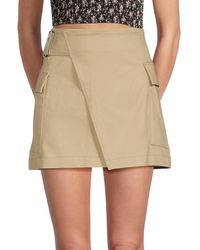 Lea & Viola - Cargo A Line Mini Skirt - Lyst