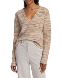 ATM - Space-Dyed Cotton-Blend Sweater - Lyst