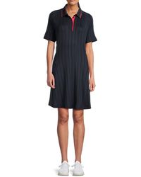 J.Lindeberg - J. Lindeberg Dorinda Striped A-Line Minidress - Lyst