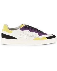 P448 - F24Bali Colorblocked Leather Sneakers - Lyst