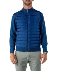 Woodpecker - Quilted Mixed Media Jacket - Lyst