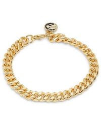 Effy - 14k Goldplated Sterling Silver & Enamel Curb Chain Bracelet - Lyst
