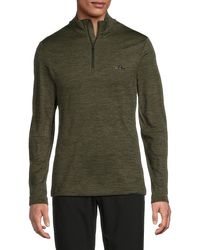 J.Lindeberg - J. Lindeberg Destry Heathered Pullover - Lyst