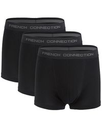French Connection - '3-Pack Logo Boxer Briefs - Lyst