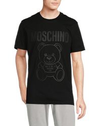 Moschino - Teddy Logo Graphic Tee - Lyst