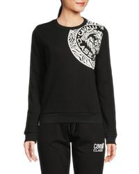 Roberto Cavalli - Logo Graphic Sweatshirt - Lyst