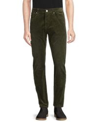 scotch and soda green pants