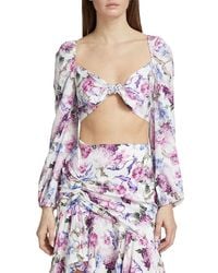 Cami NYC - Leilana Floral Crop Top - Lyst