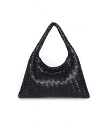Walter Baker - Mini Haven Metallic Woven Leather Top Handle Bag - Lyst