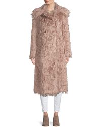 Missoni Shaggy Faux Fur Coat - Multicolor