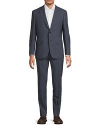Canali - Modern-Fit Solid Wool Two-Button Suit - Lyst