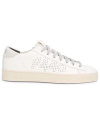 P448 - Jack Perforated Leather Low-Top Sneakers - Lyst