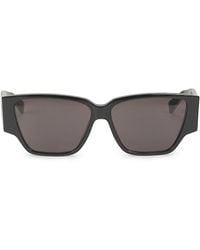 Bottega Veneta - 57Mm Square Sunglasses - Lyst