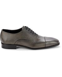 Saks Fifth Avenue - Leather Oxford Shoes - Lyst