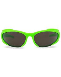 Balenciaga - 80mm Shield Sunglasses - Lyst