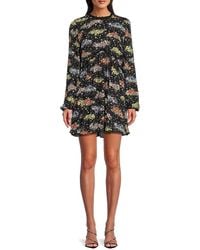 AMUR - Codi Floral Minidress - Lyst