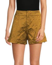 A.L.C. - A. L.C. Benny Flat Front Wide-Leg Shorts - Lyst