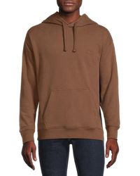French Connection - Solid Drawstring Hoodie - Lyst