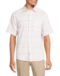 Tommy Bahama - ' Sea Striped Shirt - Lyst