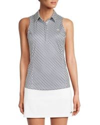 J.Lindeberg - J. Lindeberg Dena Print Sleeveless Top - Lyst
