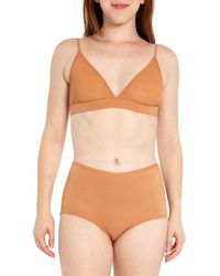 Nude Barre - Mesh Bralette - Lyst