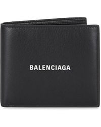 Balenciaga Logo Billfold Wallet - Black