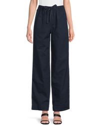 Vince - Tie Front Pull-On Pants - Lyst