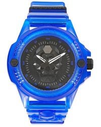 Philipp Plein - The $kull Synthetic 45mm Polycarbonate & Silicone Strap Watch - Lyst