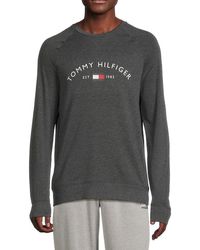 Tommy Hilfiger Looney Tunes Character Sweatshirt in Blue for Men | Lyst