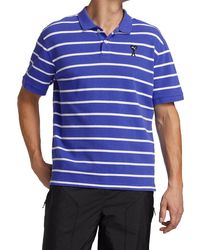 PUMA X Ami Striped Polo Shirt - Blue