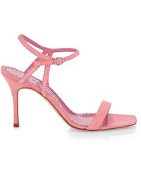 Manolo Blahnik Sandal heels for Women | Online Sale up to 63% off | Lyst