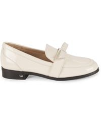 Stuart Weitzman - Emma Patent Leather Bow Loafers - Lyst