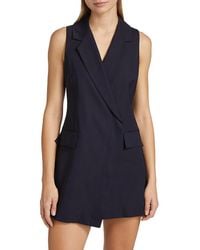 A.L.C. - A. L.c. Jocelyn Sleeveless Blazer Minidress - Lyst