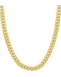 Saks Fifth Avenue 14k Yellow Gold Miami Cuban Chain Necklace - Metallic