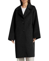 Mercer Collective - Kelly Long Wool Cocoon Coat - Lyst