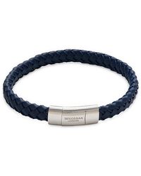 Tateossian Sterling Braided Bracelet - Metallic