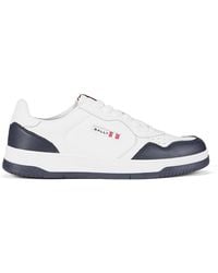 Bally - 40Mm Logo Patch Low-Top Sneakers - Lyst