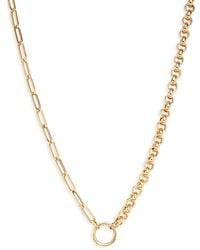 Saks Fifth Avenue - 14k Yellow Gold Chain Necklace - Lyst