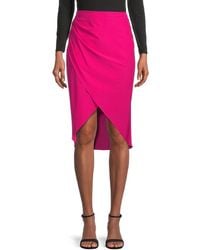 Michael Kors Wrap-style Cover-up Skirt - Pink