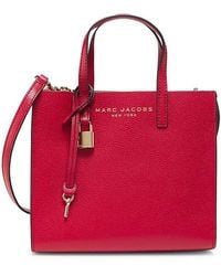 Marc Jacobs - Mini Grind Leather Tote Bag - Lyst
