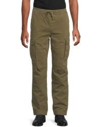 Hudson Jeans - Cargo Cotton-Blend Drawstring Pants - Lyst