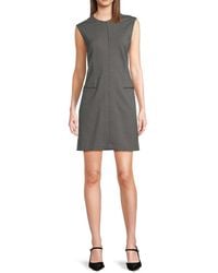 Rag & Bone - Zip-Front Sleeveless Minidress - Lyst