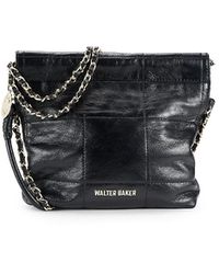 Walter Baker - Mini Cleo Logo Leather Shoulder Bag - Lyst