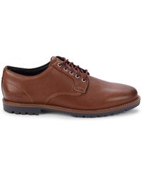 Cole Haan - Midland Leather Derby Shoes - Lyst