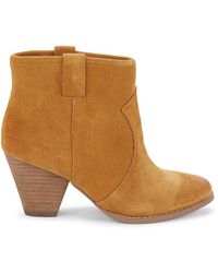 Splendid - Erin Suede Ankle Boots - Lyst