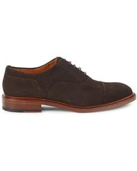 Gordon Rush Caldwell Leather Oxfords - Brown