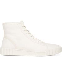 vince women's high top sneakers