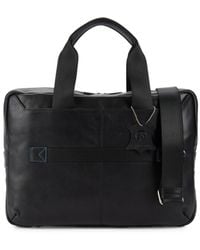 robert graham leather briefcase