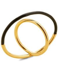 Alexis Bittar 14k Yellow Goldplated Orbiting Ring