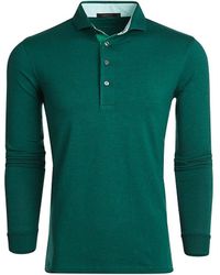 Greyson Long-sleeve Polo Shirt - Green